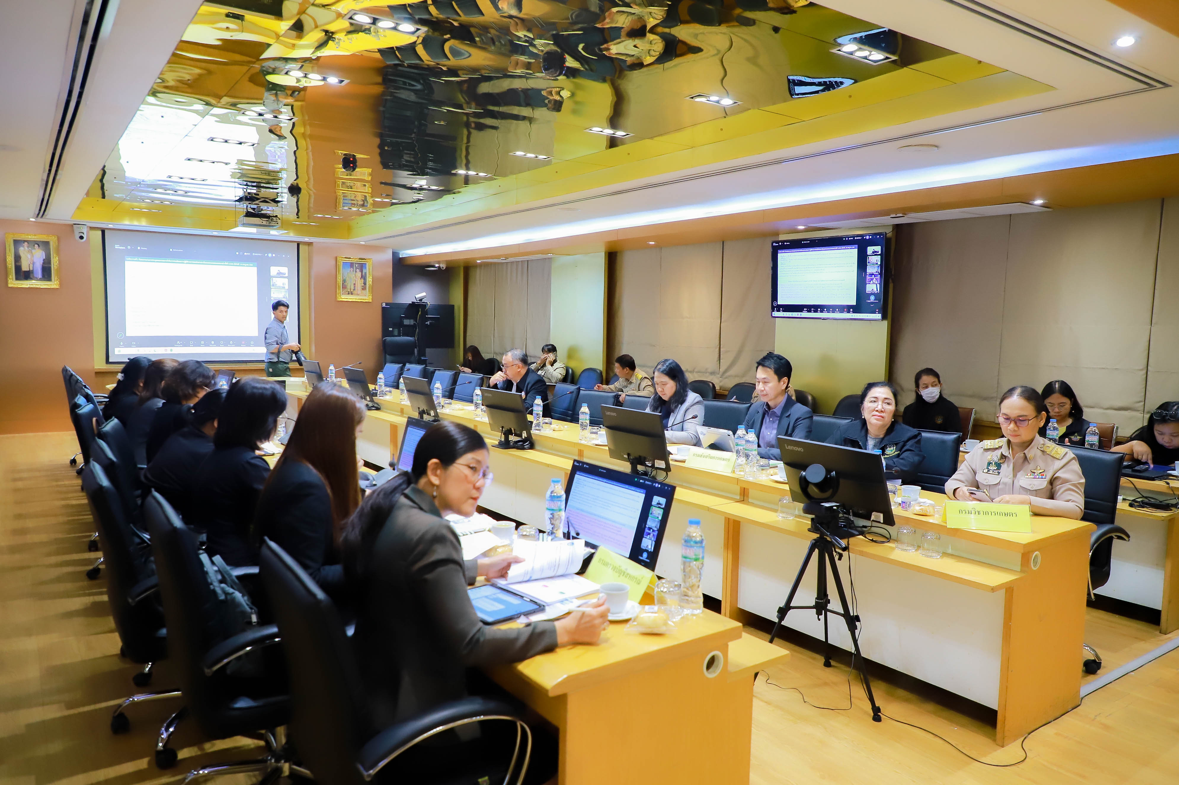 title - รองเลขาธิการ ส.ป.ก. ร่วมการประชุมคณะกรรมการกำกับการประเมินผลการปฏิบัติราชการ ของส่วนราชการในกระทรวงเกษตรและสหกรณ์ ครั้งที่ 2/2569